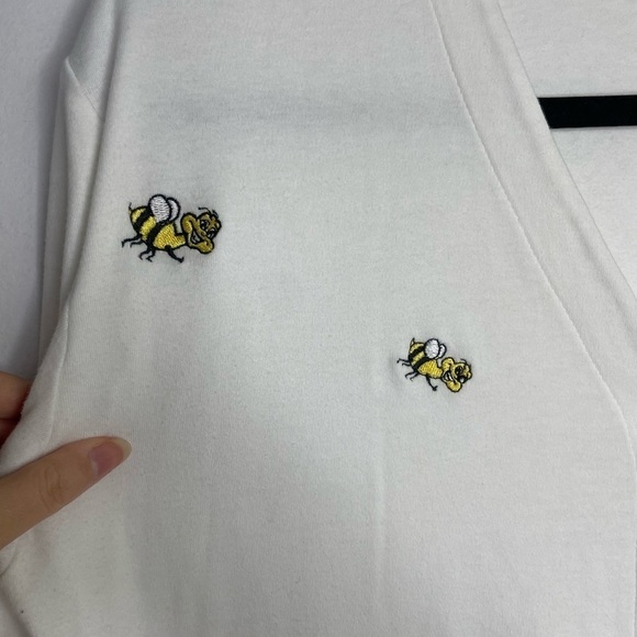 Vintage Franco Valerie bee's embroidered cardigan - Picture 2 of 8
